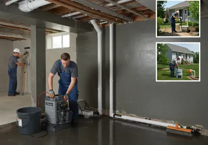 Basement Waterproofing and Flood Prevention process in King County, TX